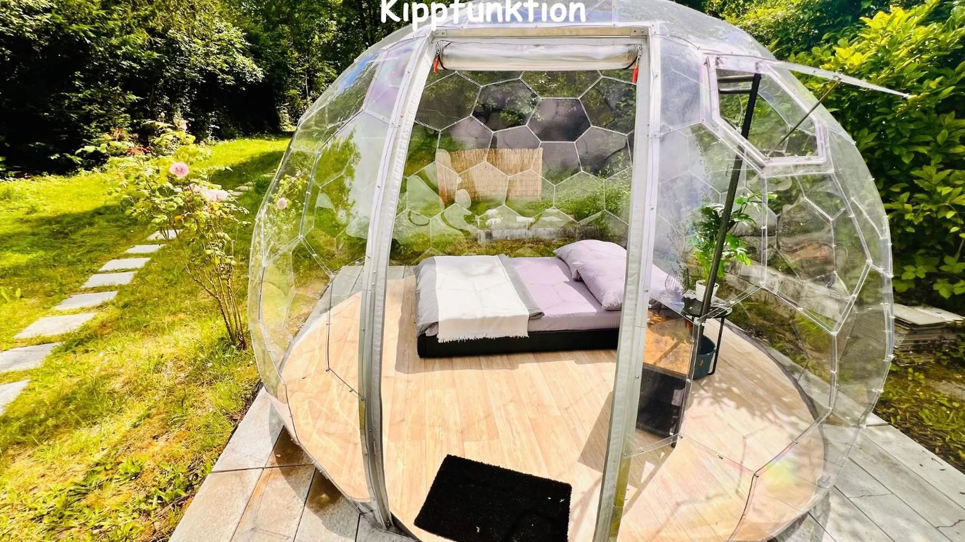 Schlafen Unter Den Sternen - Beheiztes Bubble Tent 美因河畔法兰克福 德国